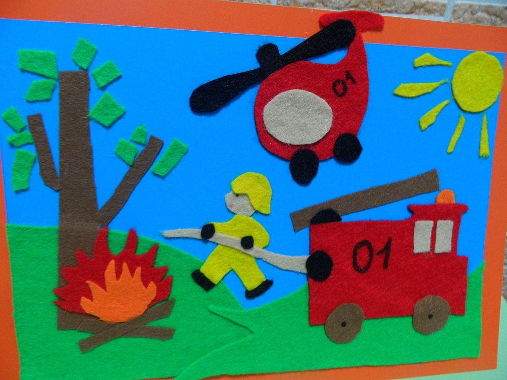 Аппликация пожарная старшая группа. Поделки на противопожарную тему. Аппликация на тему пожарная безопасность. Аппликация в детском саду. Аппликация для детей на тему пожарная безопасность.